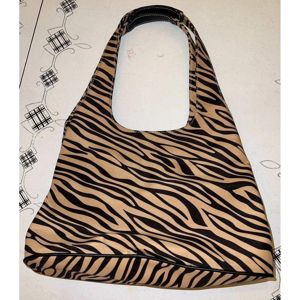 Women's Hobo Vintage Zebra Shoulder Bag/Purse And Wallet St John's Bay